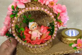 变废为宝DIY，带你学习如何用麻绳制作床头灯！图片