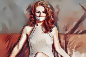 穿Prada的时尚女奴隶图片