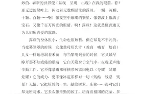 五年级语文阅读理解精选及答案，助力期末考试，请收藏图片
