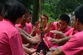 要收藏的拓展训练经典游戏项目，继续分享，让团建更有意思图片
