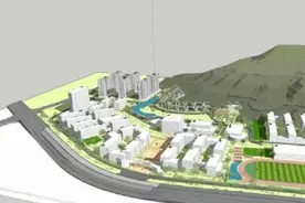 湖北在县市建大学，计划总投资7亿元，建筑面积大概20万平方米图片