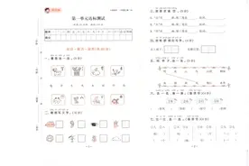 部编版一年级上册语文单元、期末测试卷，题型精炼，查缺补漏图片