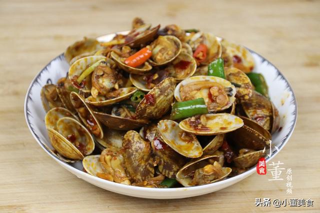 花蛤这样做，鲜香入味，好吃到舔花蛤壳，比饭店的都好吃