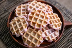 想吃华夫饼，学会这方法就够了，柔软香甜，内馅满满，味道超赞图片