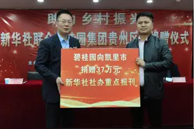 助力乡村振兴│新华社联合碧桂园集团向凯里市捐赠仪式圆满举行图片