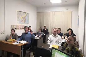 疫情中的坚守：我在莫斯科教中文图片
