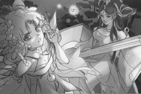 王者荣耀青白蛇新海报出炉,造型角度完全不同,共有三款原画制作中图片