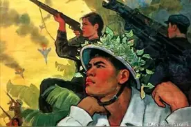 柬埔寨人民抗美战争连环画《边芝冈大捷》绘画张培础图片