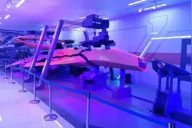 前掠翼尖锥布局！中航工业发布新神秘战机，海军六代舰载机预定？图片