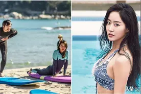 最美冲浪女神！全慧彬，朴浩山主演《竹东冲浪日记》图片