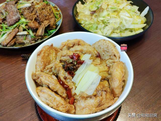 朋友来做客，做了河南特色蒸扣碗，有鱼有肉，朋友：比饭店还好吃