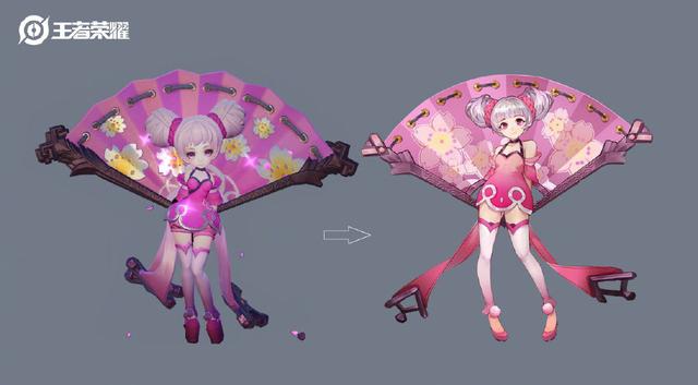 王者荣耀小乔优化头身比，不再是大头娃娃，夏侯赛季皮腹肌惊人