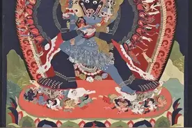 当古老唐卡遇上现代艺术，擦出的火花足以让“火箭升天”！图片