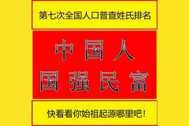 你的姓氏起源于哪里图片
