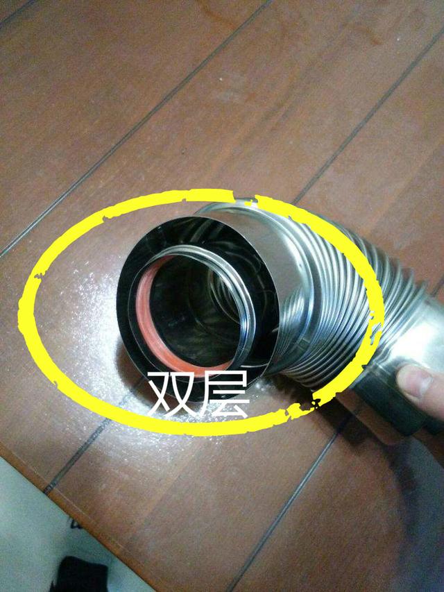 家里装壁挂炉,别忘排气管选双层的,即开即出热水,安全性杠杠滴