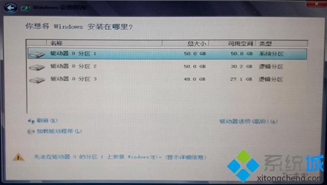 无法在驱动器0的分区1上安装（win10提示无法在驱动器0分区上安装windows解决方法）