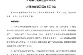 董明珠出手！格力18亿竞得银隆新能源30.47%股权，实现控股图片