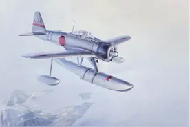 血色残阳雁孤飞，旧日本帝国末期的局地战斗机图片