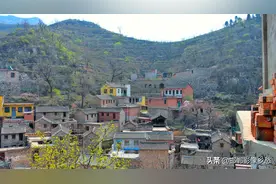 找寻一处春日踏青，太行山深处的“大洼”村摄影赏析图片