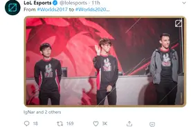 英雄联盟：回忆杀！S7小兔子羁绊未散，中下三人组世界赛重聚首图片