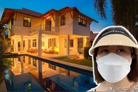 四川妹子在泰国华欣躲疫情，人民币1.4万租栋别墅，天花板都漏了图片