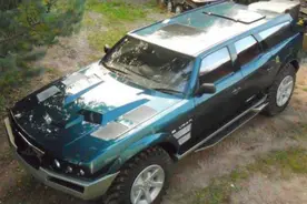 俄罗斯巨型SUV，装甲车引擎，这才是真正的陆地坦克图片