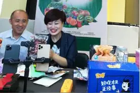 河北举办“电商主播扶贫助残公益行”活动 省商务厅副巡视员徐彦平现场“直播带货”图片