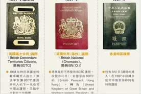 中方不再承认！BNO护照究竟是啥？图片