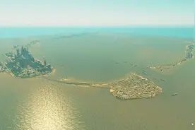 未来三沙市的城市规划创意：陆地靠填海，高架轻轨连接岛链视频封面