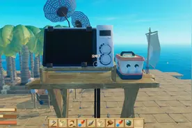 飞龙解说 木筏求生 Raft 接收器用着电池没电了 第94集