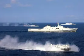 中国官媒高调展示强悍抢滩登陆演练，美专家：武力插足台海需谨慎图片