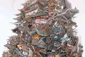 日本“变态”画家，一幅画竟然画了3年，放大9倍，网友：细节狂魔图片