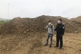 想赚钱都这么疯狂吗？盗窃砂石料窃贼落网图片