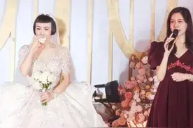 55岁女网红带5个小孩嫁小16岁男友，奢华婚礼曝光，黄晓明送祝福图片