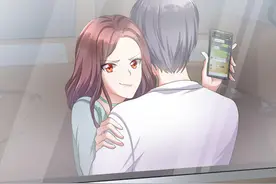 漫画：女子试婚当天，男友出轨玩车震图片