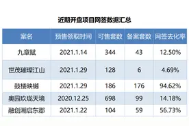 网签大盘点！北区还有低密项目能开盘售罄？图片