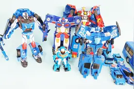 312蓝色Carbot底部迷你突击队卫生间液体怪物玩具