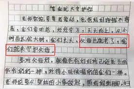 小学生满分作文《孤独》，全篇没有孤独二字，家长却潸然泪下图片
