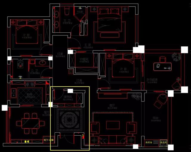 专业版！！！4个入户门厅设计案例手法与套路
