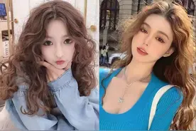发质细软女人别再傻傻的烫大卷！烫不出卷还难打理，关键是太老气图片