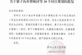 积石山县寨子沟乡阳屲庄村村庄规划批后公示图片