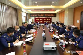 银川消防召开打通“生命通道”攻坚行动现场推进会 全面吹响消防专项整治三年行动“冲锋号”图片