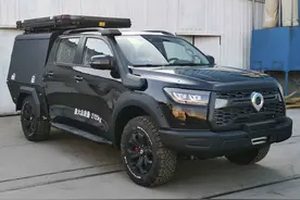 越野炮露营车柴油8AT版曝光！30年报废能进城，18万起售图片