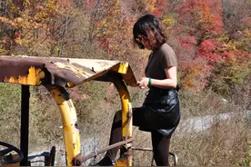 此时的辽宁不进景区照样处处风景，我带5位女同学野山里玩了一天图片