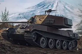 坦克世界法兰西重骑兵？虎王青春版？这台剑走偏锋的F系重坦图片