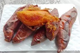 地瓜怎么烤会出油？多加这一步，个个爆浆，焦香流油，比买的好吃图片