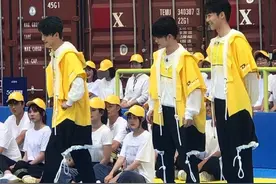 《奔跑吧》最新路透曝光 蔡徐坤周震南双C同框引期待图片