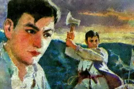 连环画《锁海歼敌》，绘画宋德风图片