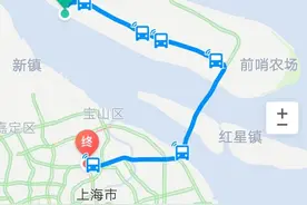 上海路线最远公交申崇三线，全程93公里，崇明岛人民的福利图片