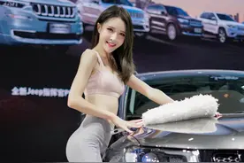 广州车展女神，一个比一个惊艳图片